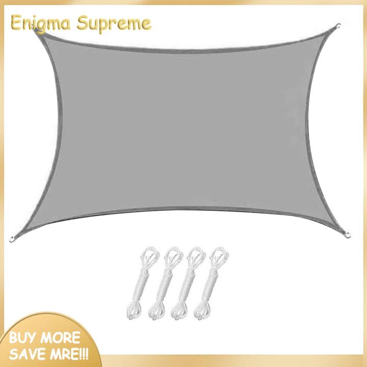 Enigma- Sun Shade Awning Outdoor Sun Shade Canopy Waterproof Uv Resistant Awning for Garden Patio Easy Install Breathable Design Buyers' Choice Sun Shade Sail