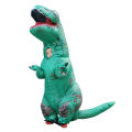 Migeet Funny Adult Inflatable Dinosaur Trex Costume Suit Air Fan Operated Blow Up Cosplay Fancy Dress Animal Costume Jumpsuit. 
