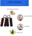1 PC Single Hand Sport CrossFit Hand Grip Gripper Forearm Strength Expander Finger Exerciser. 