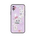 Cute quicksand Phone Case For Samsung Galaxy A02/M02/SM-A022F/A022M drift sand TPU Skin feel silicone Anti-dust Cartoon. 