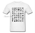 Travel Icon T-shirt Summer Traveller Backpacking Global World Tee Iconspeak New T Shirts Unisex Funny Tops Tee Shirt For Men. 