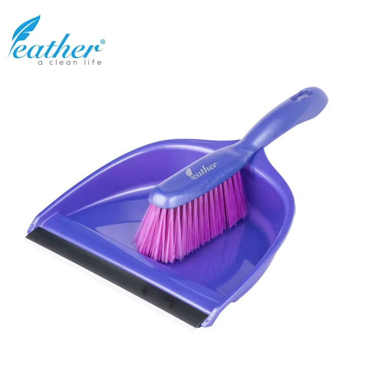 PLASTIC%20DUSTPAN%20WITH%20BRUSH%20-%20FEATHER%20BRAND%20-%20Image%203