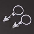 10Pcs Plastic Curtain Buckle Clip White Curtain Tie Buckles Diy Curtain Accessories Home Supplies. 