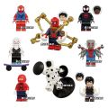 【factory outlet】Compatible with LEGO Iron Spider-Man Across the Universe Gwen Myers Spot 2099 Building Block Minifigures. 