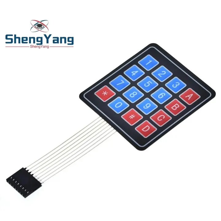 Key Matrix Keybord 【TianYu Mall】 4*4 Matrix Array/Matrix Keyboard 16 Key Switch Keypad for ...