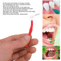 25Pcs L Shape Push Pull Interdental Brush Oral Care Teeth Whitening Dental Tooth Pick Tooth Orthodontic Cleaning Brush. 