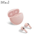 M J Air Pro 6 TWS Bluetooth Headsets Wireless Earbud Gaming Mini Half in Ear Charging Case With Microphone For Sport Game Play. 
