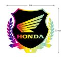 Honda VIP Ear Of Wheat Logo Body Side Label Color Honda Motorcycle Label Personality Creative Modification Sticker. 