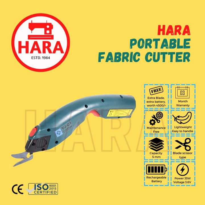 Electric Fabric Scissor/ Rechargeable Cloth Cutting Machine