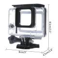 Waterproof Clear View Skeleton Open Protective Housing Case + Waterproof Shell Filter for Gopro 5. 