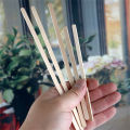 50Pcs Disposable Wooden Coffee Stirrers Hot Cold Drinking Stir Beverage Stir Sticks Biodegradable Kitchen Utensils Bar Cafe Use. 