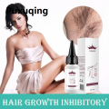 Puxuqing Natural Permanent Hair Removal Serum Stop Hair Growth Inhibitor Removal Face Armpit Legs Body Pubic Hair Depilation Serum 10ml. 