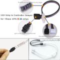 16.4FT(5M) 4-Pin RGB LED Strip Extension Cable,LED Strips Connectors Kits for 5050 Flexible RGB LED Strip Light. 