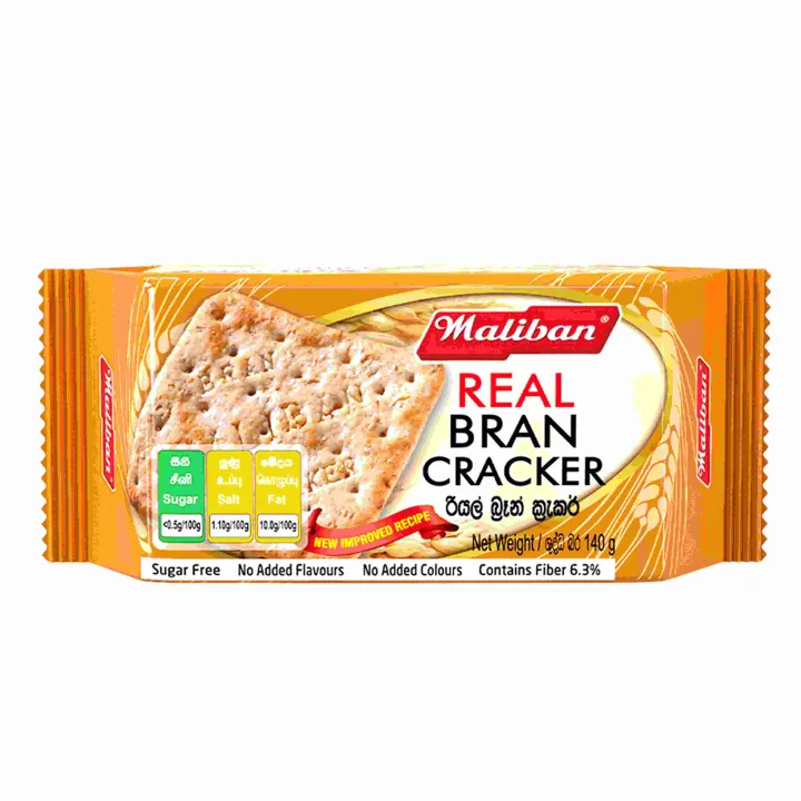 Maliban Bran Cracker 140g