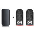 BlueWow Mimo Customized 24 Nylon Knitted Gaming Finger Cots Super Sensitive And A Must-Have For Silky Smooth Feel Suitable For PUBG Mobile Game Touch Screen. 