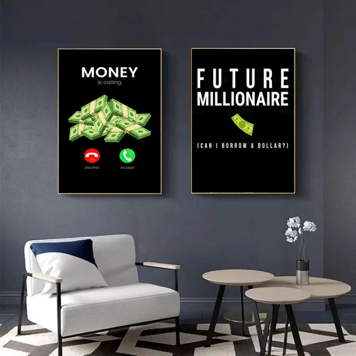 Motivational%20Quotes%20Modular%20Pictures%20Money%20Is%20Calling%20Eat%20Sleep%20Invest%20Repeat%20Canvas%20Paintings%20Modern%20Wall%20Art%20Printed%20Poster%20-%20Image%202