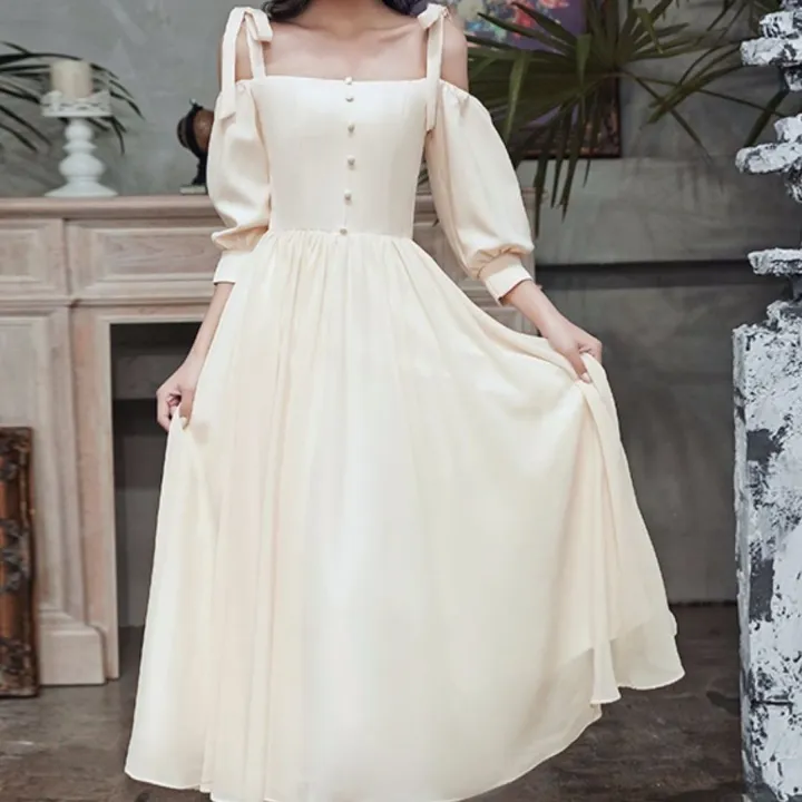 Wedding%20Champagne%20Bridesmaid%20Dress%202024%20New%20Summer%20Fairy%20Niche%20Senior%20Sisters%20Group%20Dress%20Daily%20Style%20-%20Image%202