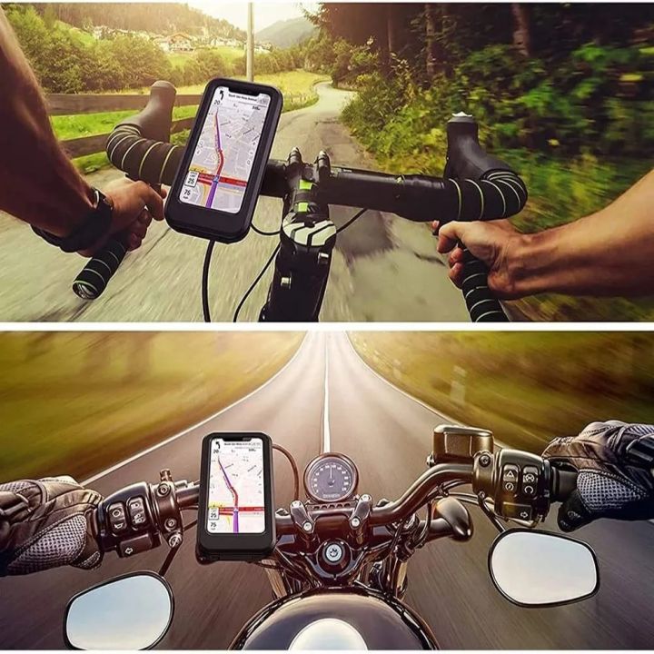 Waterproof%20Motorcycle%20Bike%20Mobile%20Phone%20Holder%20Support%20Universal%20Bicycle%20GPS%20360%C2%B0%20Adjustable%20-%20Image%204