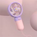 Portable USB Mini Wind Power Handheld Fan Summerconvenient Fan High Quality Cute Student Office Cute Small Cooling Fans 1PCS. 