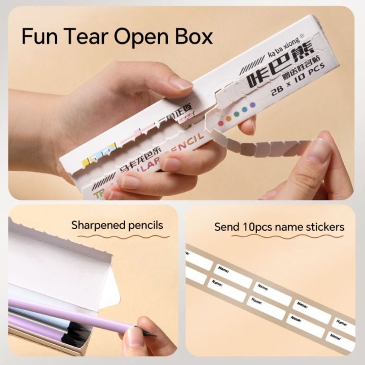 10PCS/Box%20Portable%20Wood%20Pencil%20Correct%20Holding%20Pen%20Posture%20Large%20Triangle%20Pole%20HB/2B%20Pencils%20Writing%20Tools%20Students%20-%20Image%207