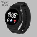 Men Women Watch Led Digital Sports Watch For Kids Boys Girls Big Dial Silicone Men's Electronic Wristwatch Electronic Watch. 