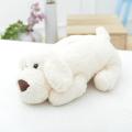 Large Size Elastic Band Tissue Box Cover Cute Plush Teddy Dog Shape Paper Cartoon Dog Shape Car Napkin Holder Case. 