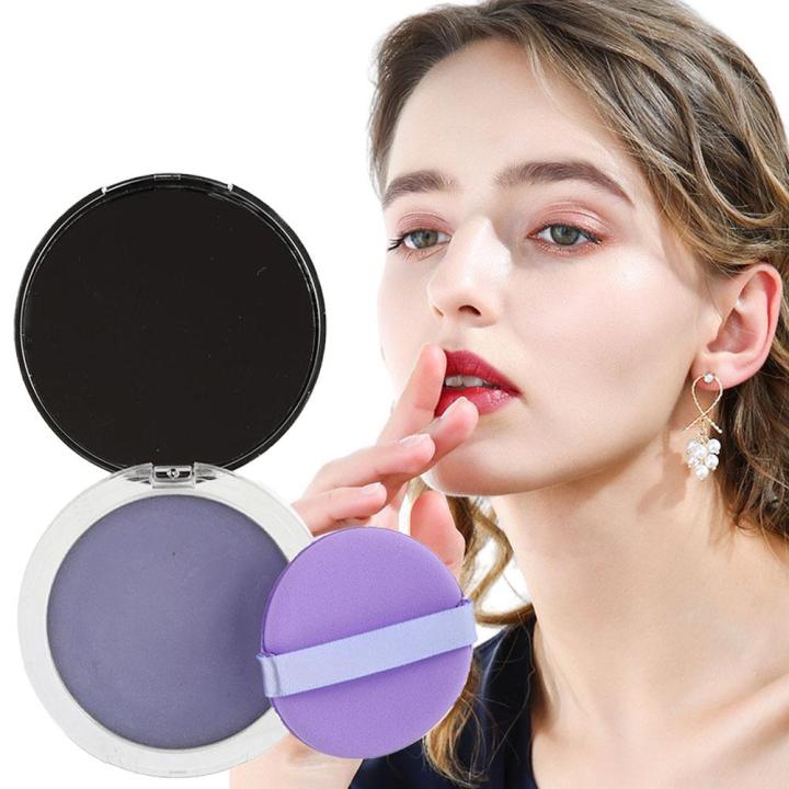 Powder For Girls Oil Control Face Powder 10g Long-Lasting Cosmetic With Mini Powder Puff ...