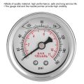 0-160 PSI/bar Car Fuel Pressure Regulator Gauge Liquid Fill Fuel/Oil Meter. 