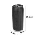 Bluetooth Speaker KTS-1180 Wireless Speaker with LED Lights, Hi-Fi Audio, USB Slot, and Auto Radio Tuning. 