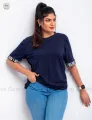 Don't Regret Sleeve Print Baggy T-shirt. 