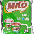 Milo (chocolate) hot and cold premix 800g. 