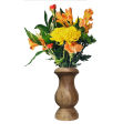 Flower Vase Micro Landscape Vase Wood Natural Wood design Flower Basket Home Decoration. 