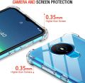 For Nokia 1.4 Back Cover Shockproof Transparent Soft TPU Silicone Protector Phone Case with Shock Absorption Bumper Corners. 