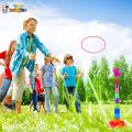 Toy Imagine™ 2 in 1 Plastic Ring Toss Throw Game for Toddlers/Kids Fun Indoor/Outdoor Learning Activity Ring toss Games for Baby Colourful Round Stacking Rings Best Birthday Gift for Kids  SAM. 