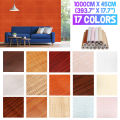 Decor 45cmx10m Self Adhesive PVC Wood Grain Wallpaper Wall Sticker for Living Room Study Kitchen Bedroom Decoration Waterproof,Moisture-Proof,Mould-Proof -13 Colors. 
