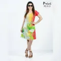 Privi Fashion Knit Print Dress for Women. 