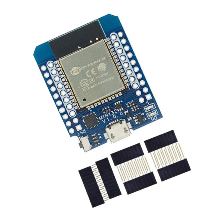 Wemos%20Mini%20D1%20ESP8266%20ESP32%20ESP-32S%20%20BT%20CP2104%20Development%20Board%20Module%20For%20Arduino%20With%20Pins%20-%20Image%202