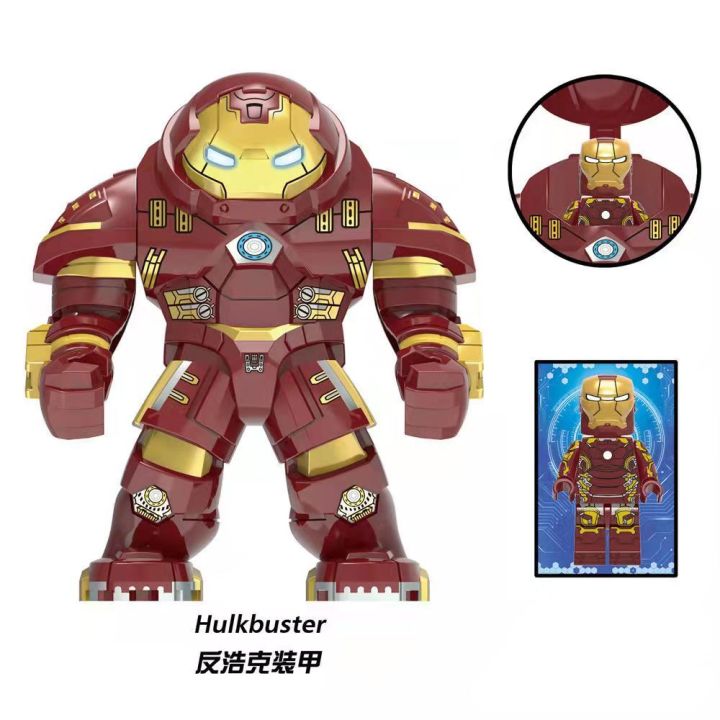 Compatible%20with%20LEGO%20Avengers%20Iron%20Man%20brick%20minifigures%20MK85%20War%20Machine%20Hulkbuster%20Armor%20Assembly%20Toy%20for%20Boys%20-%20Image%206
