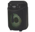 Portable Rechargeable 3" Bluetooth Speaker USB Port, Micro SD Slot, AUX Inputs, FM Radio, Digital Display. 