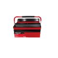 Steel tool box 21" (530mm) 5 tray heavy red & black WISEUP brand 150106. 