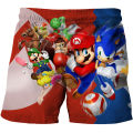 Super Mario T-shirt Shorts Kids Clothing 3-14 Years Baby Boys Girls T-shirts Kid Boy T Shirt Tops Tee Children Girls Clothes. 