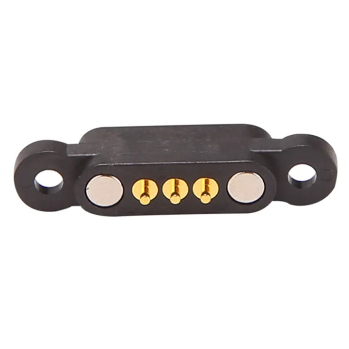 3%20Pairs%20Spring%20Loaded%20Magnetic%20Pogo%20Pin%20Connector%203%20Positions%20Magnets%20Pitch%202.3MM%203P%20Through%20Holes%20Male%20Female%20Probe%20-%20Image%204
