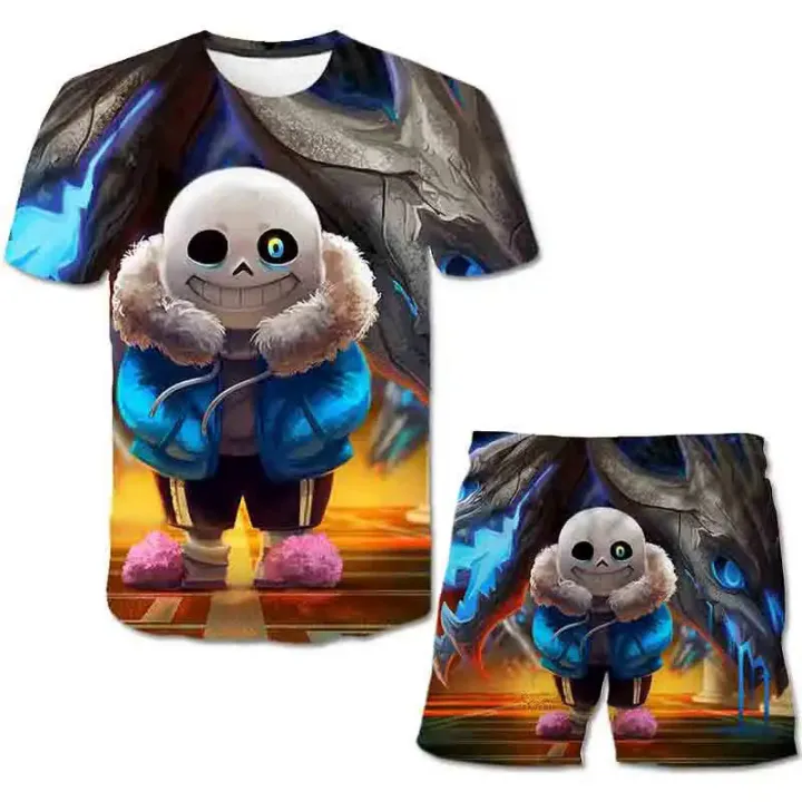 Hot%20Game%20Undertale%20Sans%203D%20Print%20Kids%20Sets%20Fashion%20T-Shirts%20Beach%20Board%20Shorts%20Swimwear%20Tees%20Tops%20Boys%20Girls%20Sportswear%20Suits%20-%20Image%205