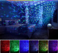 LED Night Light Water Pattern Projection Effect Lamp Children's Bedroom Decoration Projection Lamp Birthday Party Decoration. 