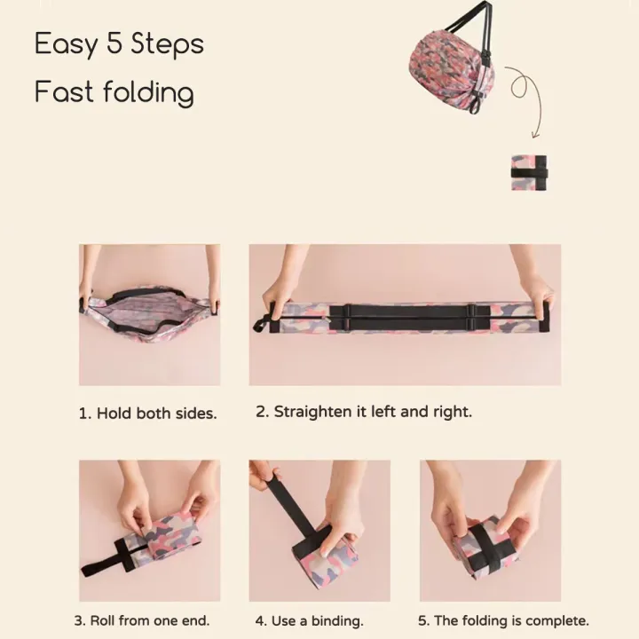 %F0%9F%94%A5M'sia%20Stock%F0%9F%94%A5Shopping%20Bag%20Foldable%20Recycle%20Foldable%20Bag%20Eco%20Friendly%20Beg%20Pasar%20Shoulder%20Sling%20Bag%20Wanita%20Gym%20Bag%E6%8A%98%E5%8F%A0%E8%B4%AD%E7%89%A9%E8%A2%8B%20-%20Image%205