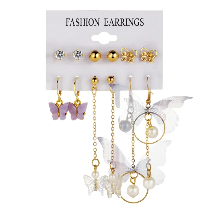 6Pair%20Set%20New%20Butterfly%20Earrings%20Asymmetric%20Acrylic%20Pearl%20Butterfly%20Earing%20Set%20-%20Image%205