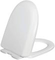 Commode Seat Cover Bathroom Seat Cover 13.5x16.5 inches / 34.5x42 cms Slow Down Soft Close Quick Release oval. 