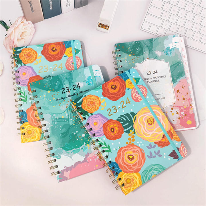 English%20notepad%20Organized%20Lightweight%20Spiral-bound%20Portable%20schedule%20book%20Compact%20Hardcover%20A5%20daily%20planner%20for%20Office%20productivity%20Study%20and%20education%20Business%20professionals%20%20management%20tool%20-%20Image%202