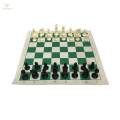 Portable Chess Set Foldable Chess Board with Travel Bag for Storage Chess Set Folding Chess Game S. 