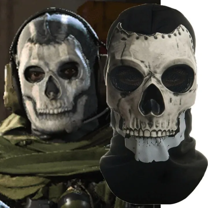 ghost%20mask%20MWII%20Skull%20Mask/helmet%20skull%20Mask,call%20Of%20Duty%20Mask,ghost%20Face%20COD%20Masks%20For%20Cosplay%20soldier%20Party%20GiftParty%20Games%20Crafts%20-%20Image%202